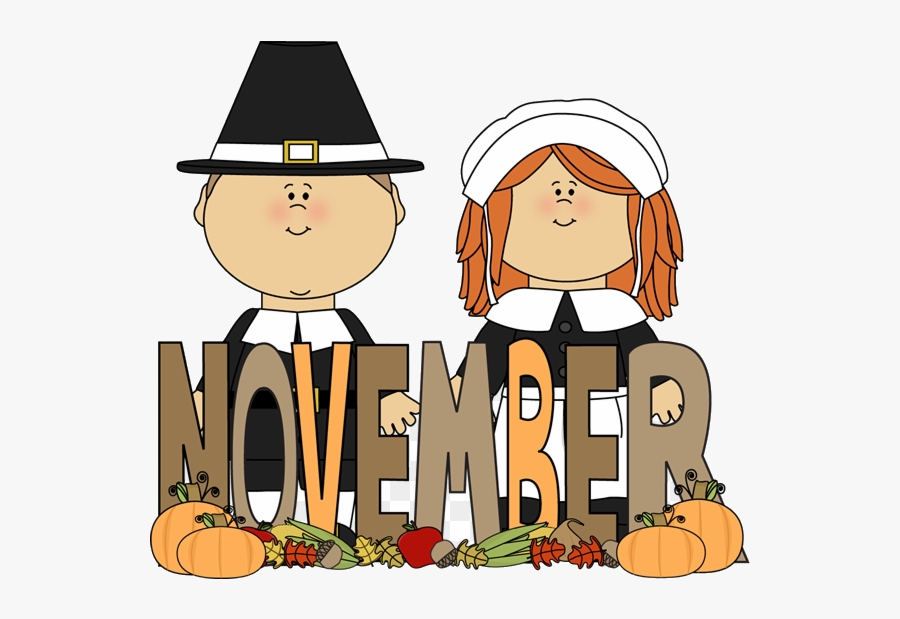 November Free Month Of Pilgrims Image The Months Year - Months Of The Year November, Transparent Clipart