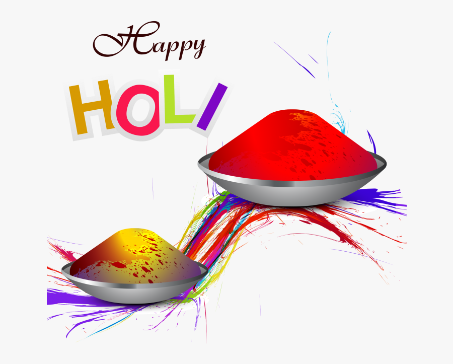 Transparent Happy Holi Text Png - Happy Holi In Png, Transparent Clipart