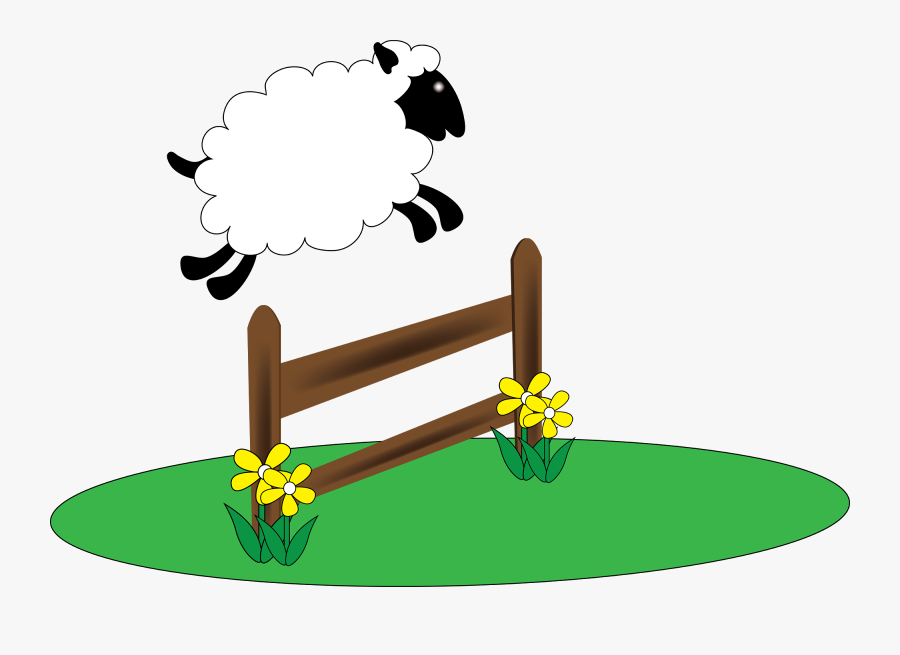 Clipart Sheep Asleep, Clipart Sheep Asleep Transparent - Counting Sheep Clipart, Transparent Clipart