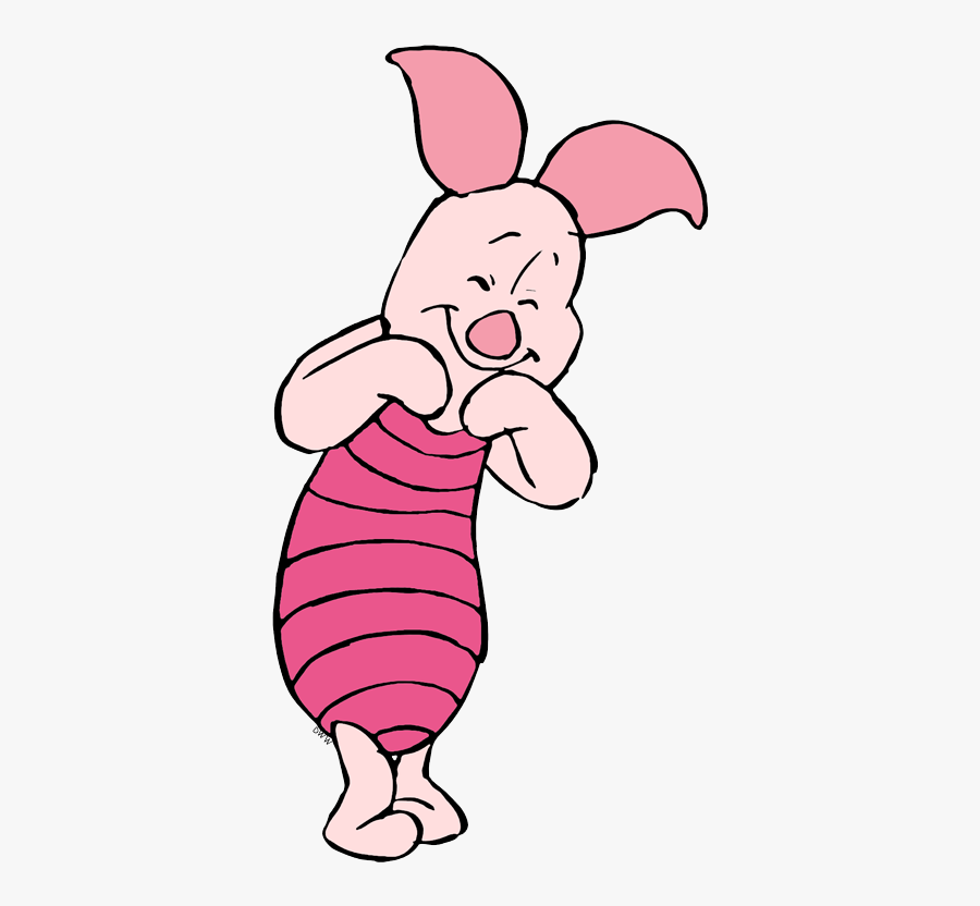  Piglet  Laughing Winnie  The Pooh  Free Transparent Clipart 