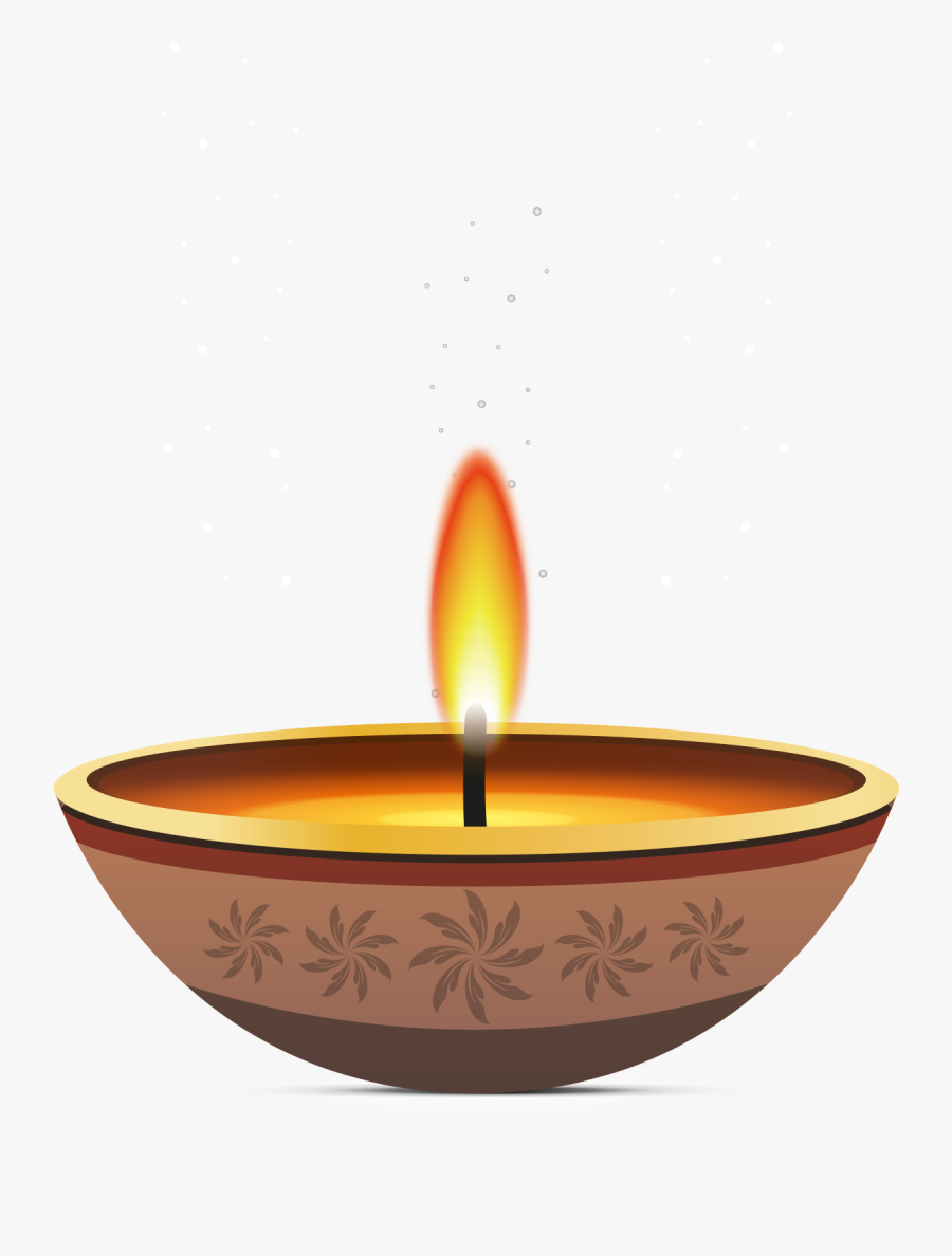 Diwali Oil Lamp - Diwali Lamp , Free Transparent Clipart - ClipartKey