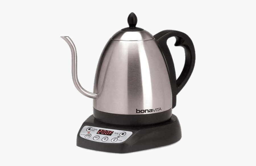 Bonavita Pouring Water Boiler - Bonavita Digital Variable Temperature Gooseneck Kettle, Transparent Clipart