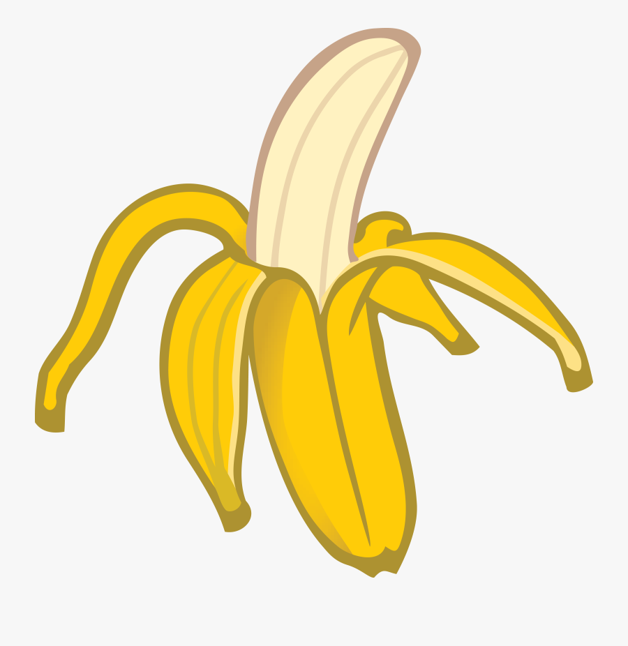 Free Clipart Of A Banana - Banana Clipart Png, Transparent Clipart