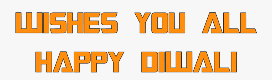 Wishes You All Happy Diwali Png Transparent Background - Cross, Transparent Clipart