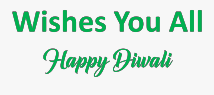 Wishes You All Happy Diwali Png Hd Quality - Wishing You Png, Transparent Clipart