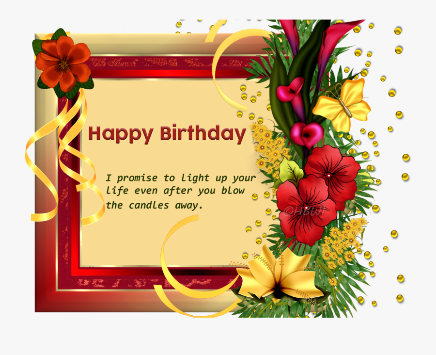 Transparent 50th Birthday Clipart - Birthday Wishes Images Hd, Transparent Clipart