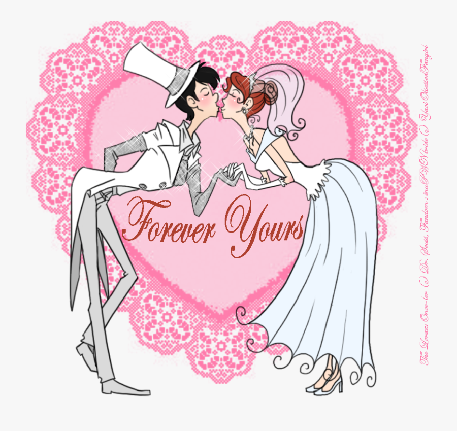 Once Ler Just Married - Zaproszenie Clipart Ślub, Transparent Clipart