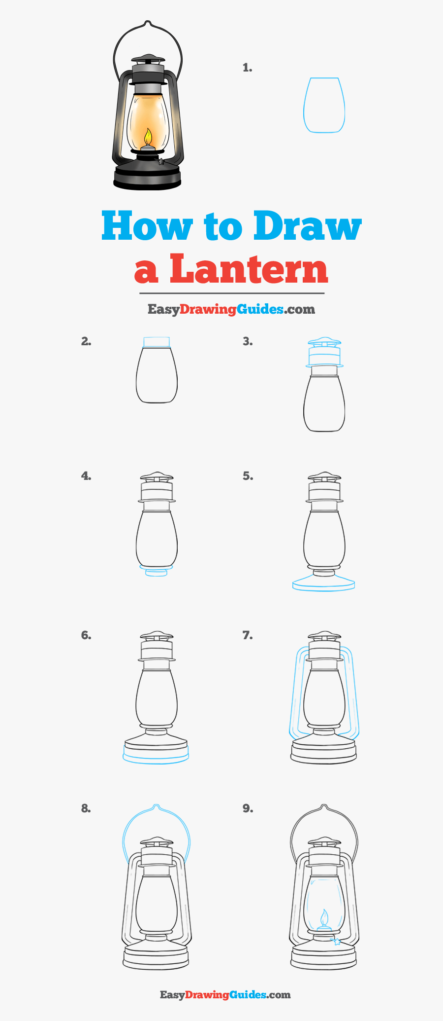 How To Draw A Lantern - Draw A Jet Easy, Transparent Clipart