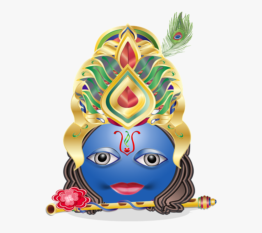 Krishna Peacock Feather Png, Transparent Clipart
