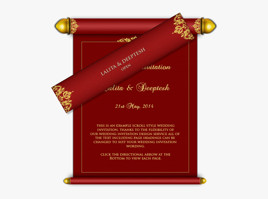 Transparent Marriage Card Clipart - Design A Wedding Card Png, Transparent Clipart