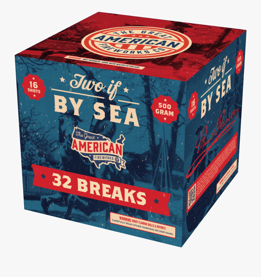 Two If By Sea - Packaging Firework, Transparent Clipart