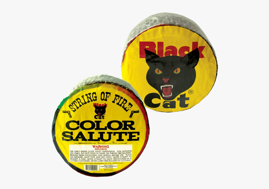 Black Cat Fireworks, Transparent Clipart