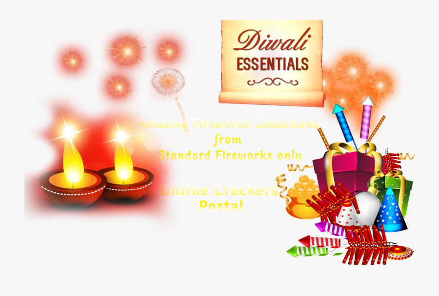 Diwaali Crackers Online Welcome - Diwali Many Crackers Png, Transparent Clipart