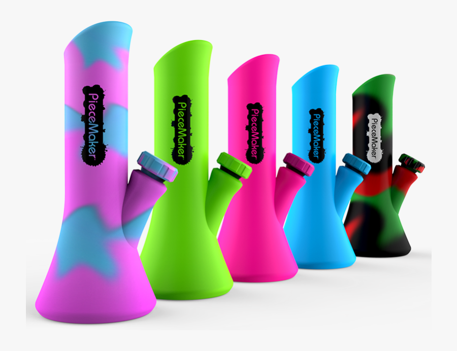 Piecemaker Bong - Piecemaker Silicone Bong, Transparent Clipart