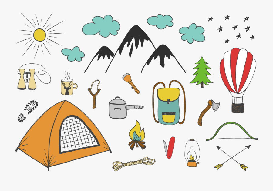 Image Royalty Free Download Stock Photography Illustration - Png Cartoon Outdoor Camping Gear, Transparent Clipart