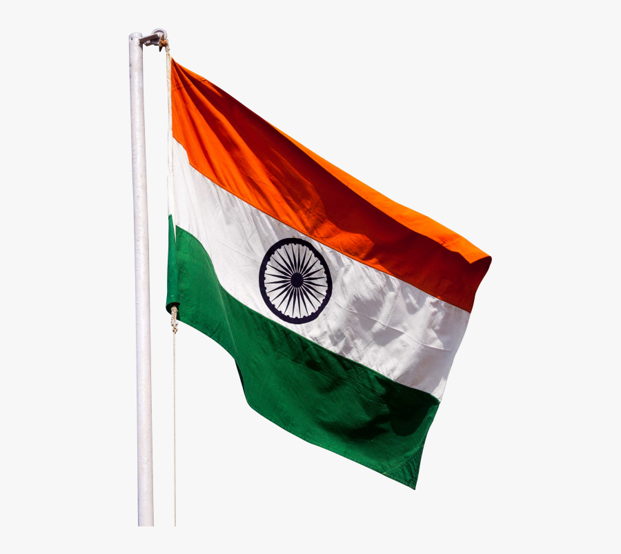 Transparent India Flag Clipart - Happy Republic Day Flag, Transparent Clipart