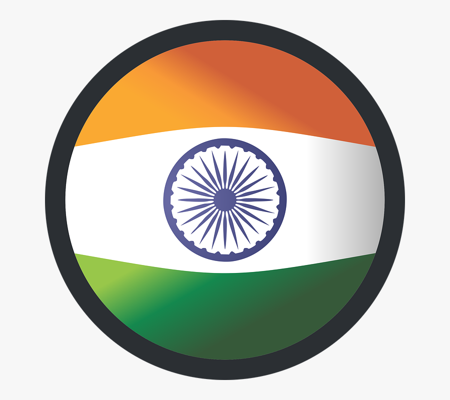 Indian Flag, Transparent Clipart