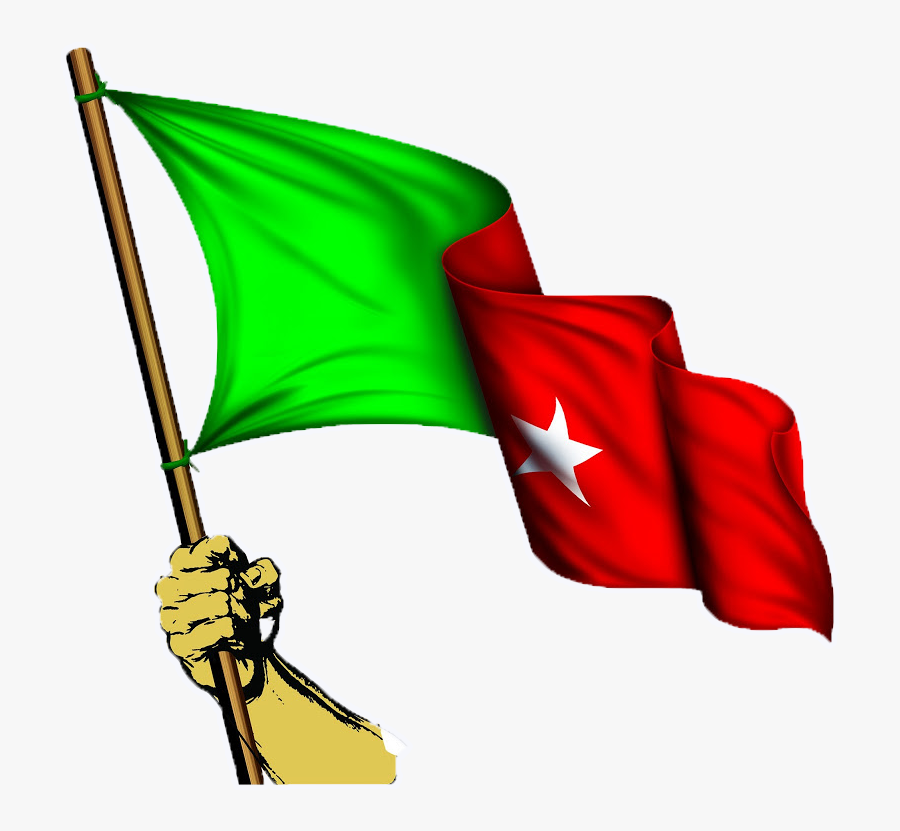Sdpi Flag Wite Stroke - Sdpi Party, Transparent Clipart