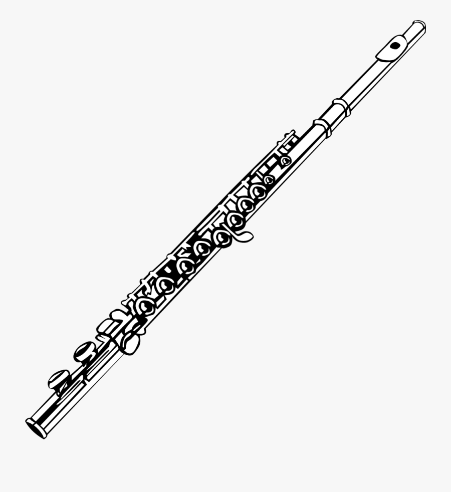 Flute Clipart - Transparent Background Flute Png, Transparent Clipart