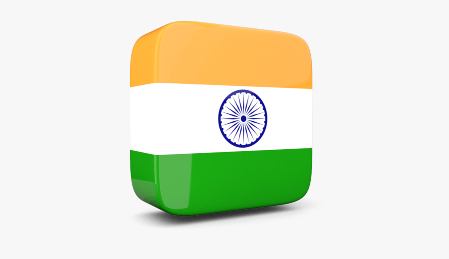 Indian Flag Drawing Icon - India 3d Flag Png, Transparent Clipart