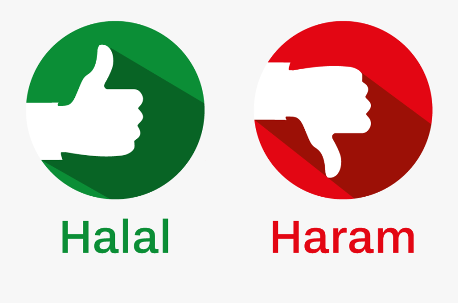 Halal-haram1 - Haram Logo, Transparent Clipart