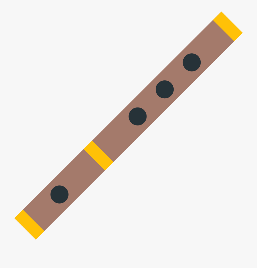 56675 - Flute Emoji, Transparent Clipart