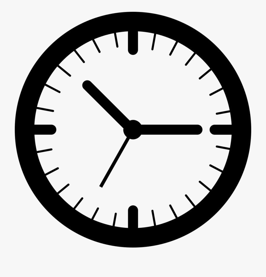 Wall Clock - 5 Second Rule Game Icon, Transparent Clipart