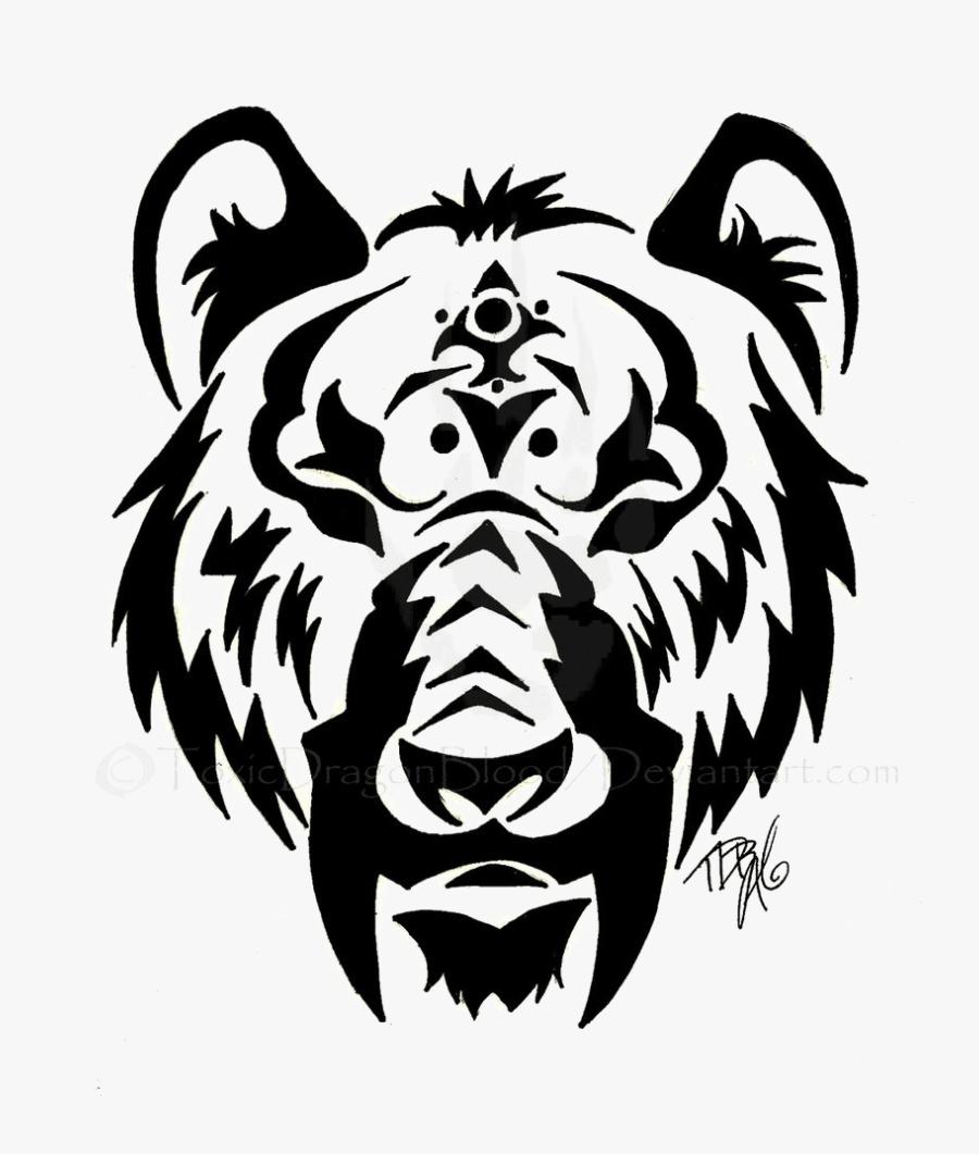 Tiger Tattoos Clipart Fox - Tiger Png Hd Logo, Transparent Clipart