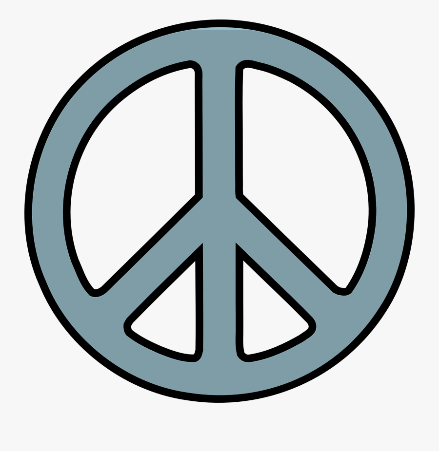 Peace And Love Clipart At Getdrawings - Peace Sign Cartoon, Transparent Clipart