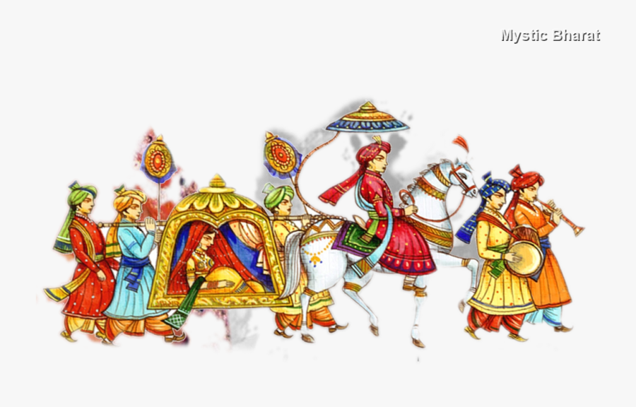 Transparent Physical Appearance Clipart - Colour Hindu Wedding Clipart, Transparent Clipart
