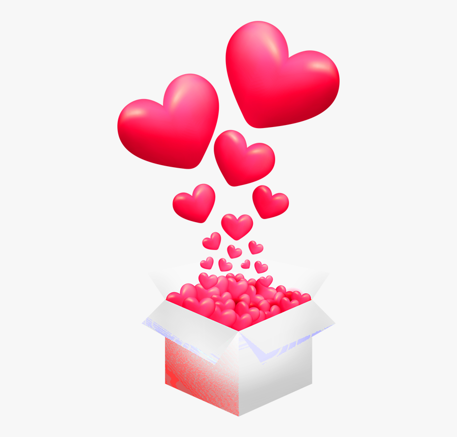 Heart Box Png - Friends Happy Valentines Day, Transparent Clipart