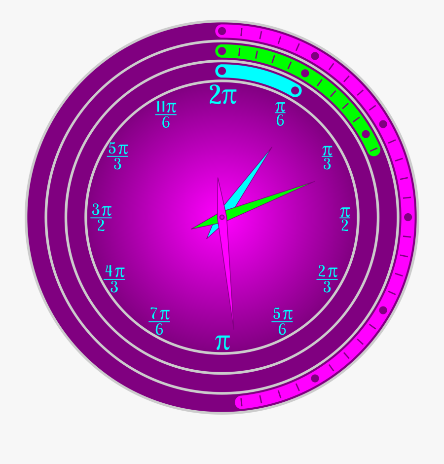 Transparent Circuit Board Clipart - Wall Clock, Transparent Clipart