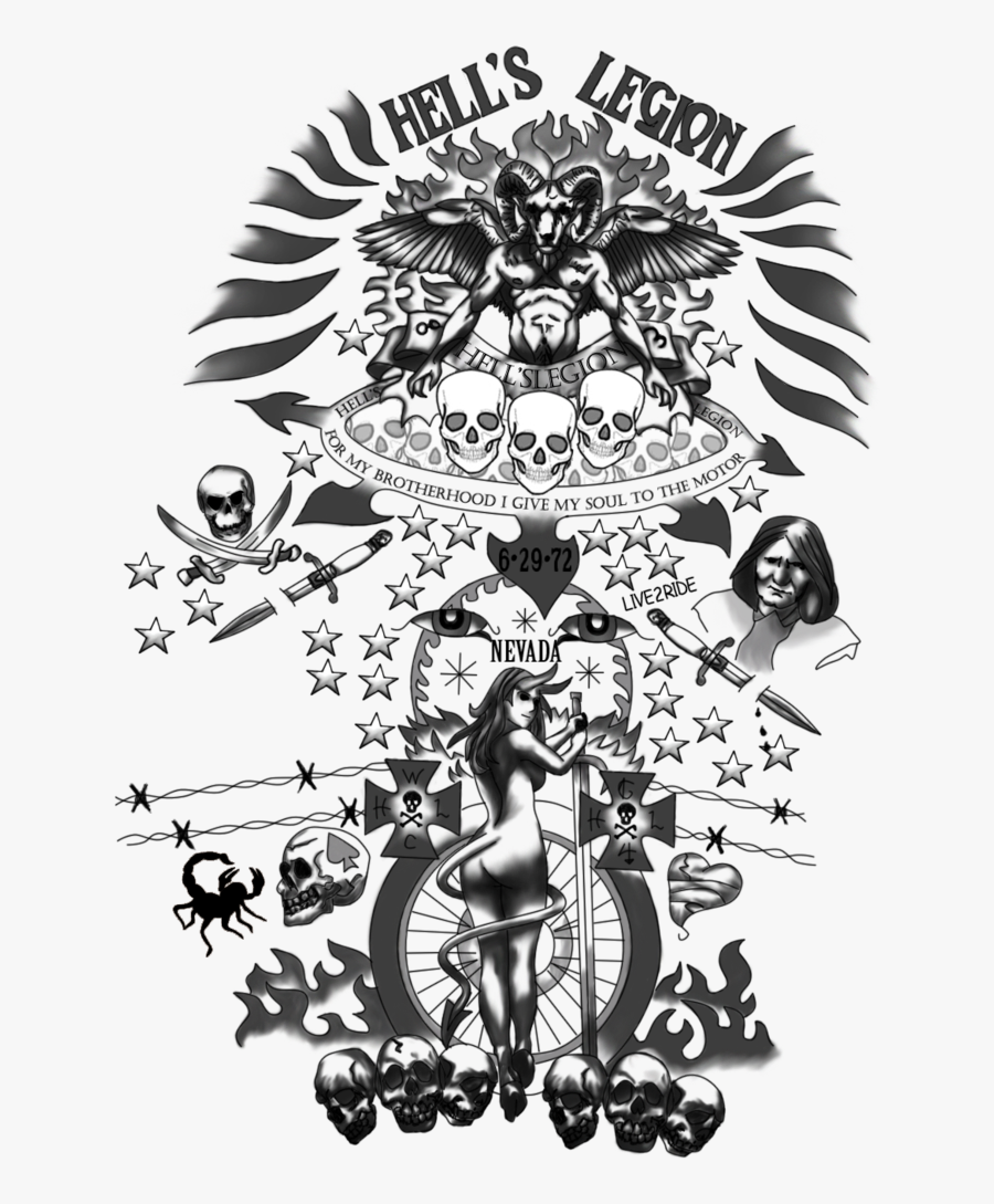 Left 4 Dead Francis Tattoos, Transparent Clipart