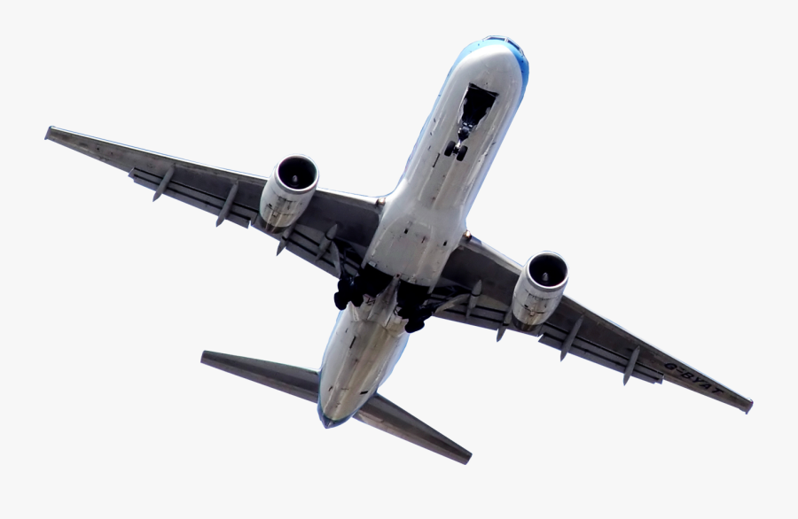 Modern Plane Png Clipart - Airplane Png From Below, Transparent Clipart