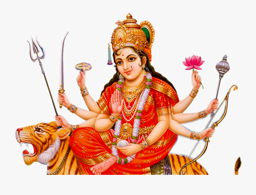 Durga Maa Png Hd, Transparent Clipart