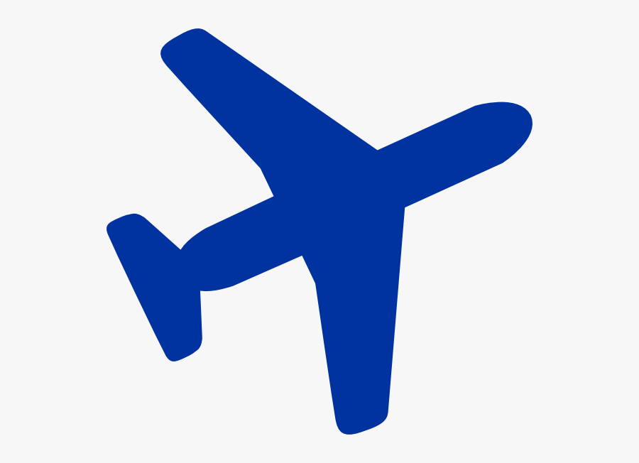 Transparent Plane Clip Art - Blue Plane Clip Art, Transparent Clipart