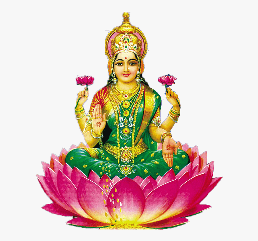 Mata Ji Png - Lord Lakshmi Devi Png, Transparent Clipart