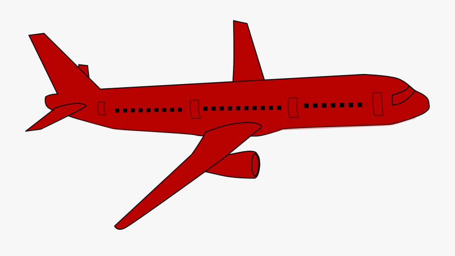 Model-aircraft - Red Aeroplane Clipart, Transparent Clipart