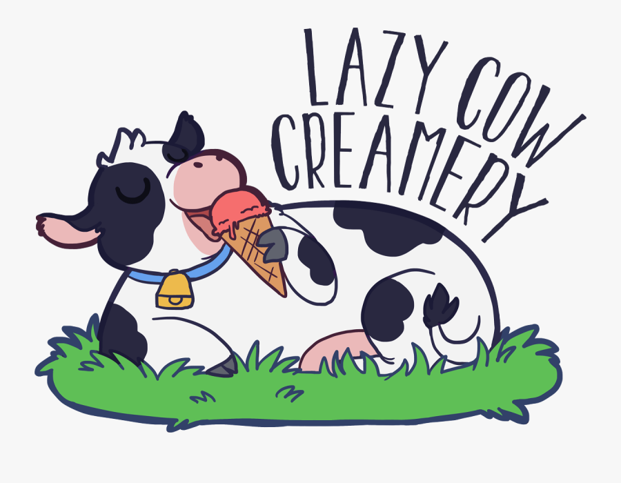 Handcrafted Ice Cream - Lazy Cow Creamery Cookeville Tn, Transparent Clipart