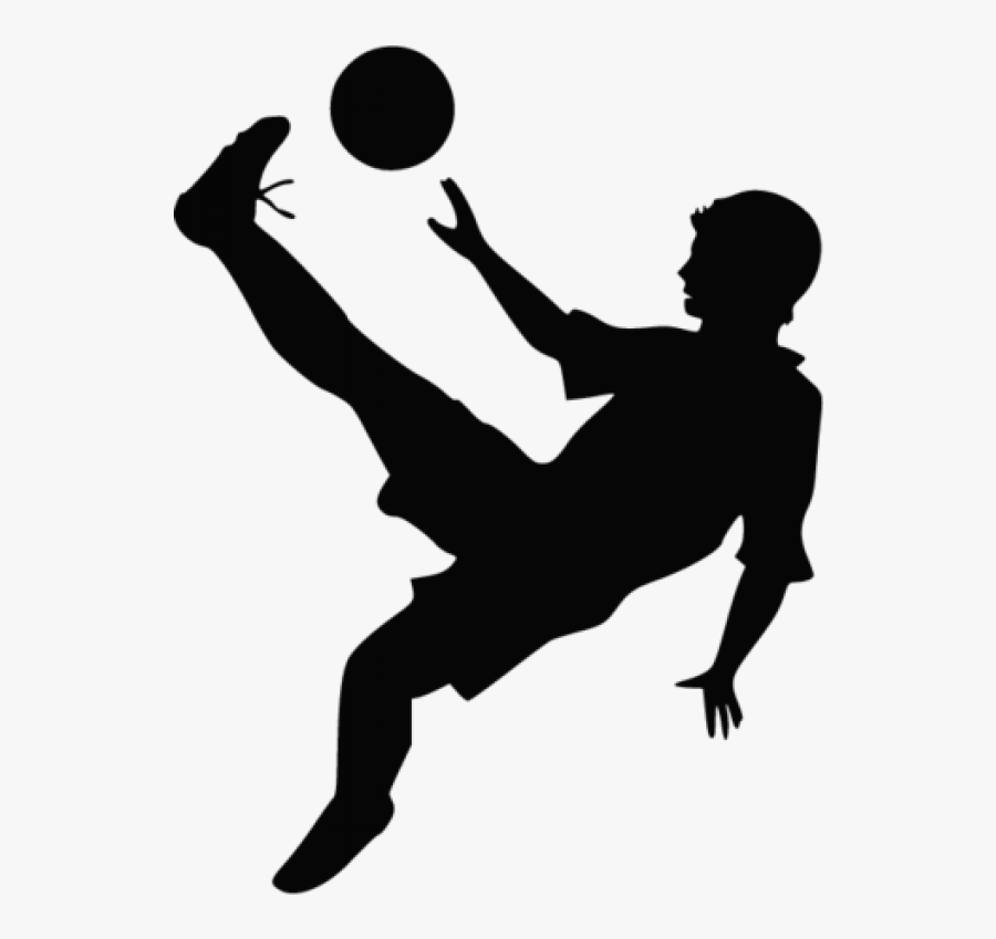 Football Player Sepak Takraw Bicycle Kick - Vector Sepak Takraw Logo, Transparent Clipart