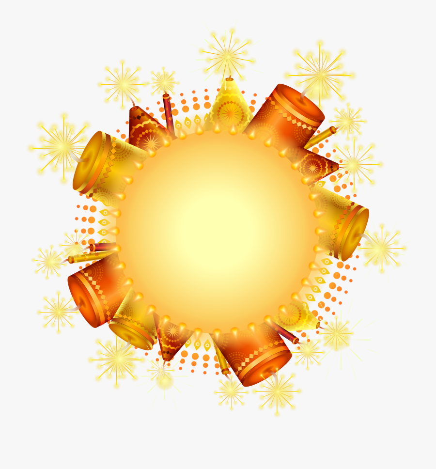 Diwali Crackers Png Photo - Circle, Transparent Clipart