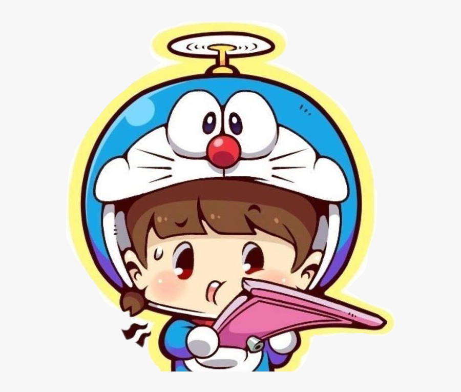 Transparent Anime Chibi Png - Đoraemon Chibi, Transparent Clipart
