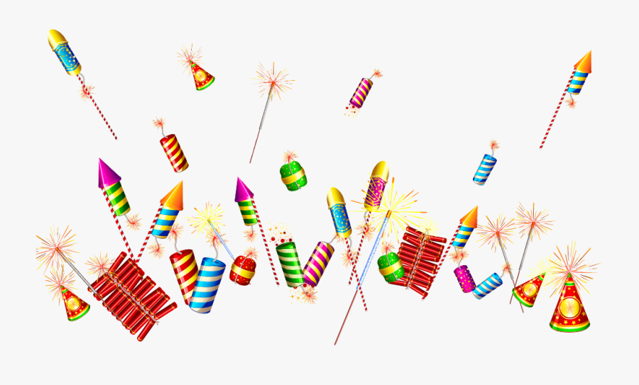 Diwali Crackers Free Png Image - Diwali Background Hd White, Transparent Clipart