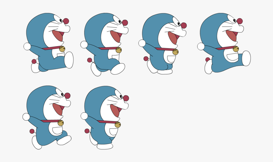 Snowman Sprite Doraemon Decoration Animation Christmas - Sprite Animations Png, Transparent Clipart
