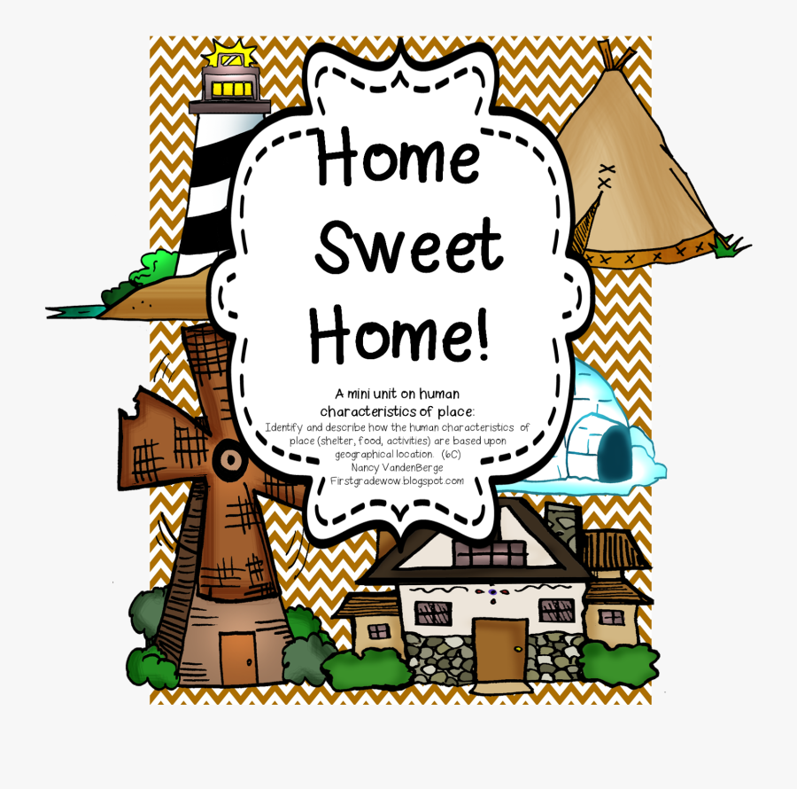 Transparent Home Sweet Home Clipart - Portable Network Graphics, Transparent Clipart