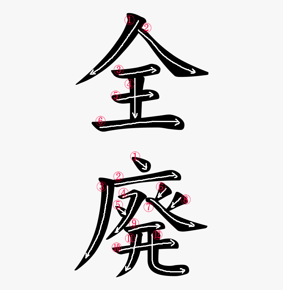 Japanese Word For Abolition, Transparent Clipart