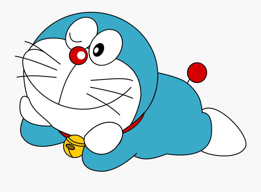 Mi Doraemoncito Clip Arts - 趴 著 哆 啦 A 夢, Transparent Clipart
