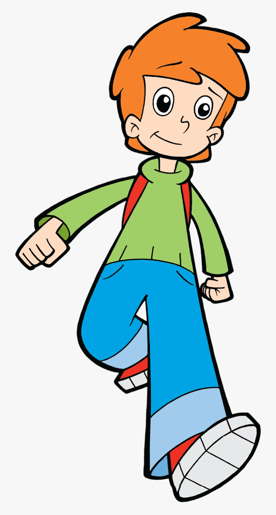 Cartoon Arm Png - Cyberchase Jackie, Transparent Clipart