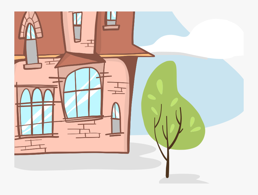 Home Sweet Home Cartoons Character Design Handdrawn - Illustration, Transparent Clipart