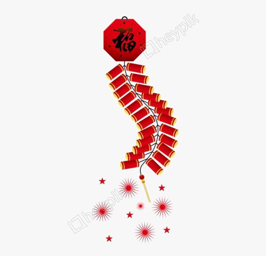 Fire Crackers Png - Chinese New Year 2019 .png, Transparent Clipart